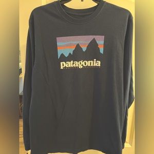 Patagonia, LS tee, size M